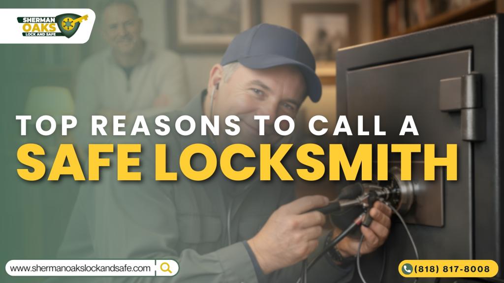 Top Reasons to Call a Safe Locksmith