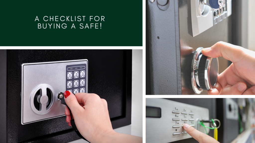 A Checklist for Buying a Safe! - Sherman Oaks Lock & Safe