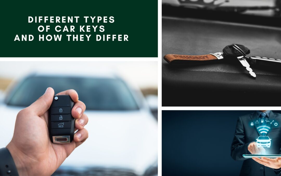 Different Types of Car Keys and How They Differ