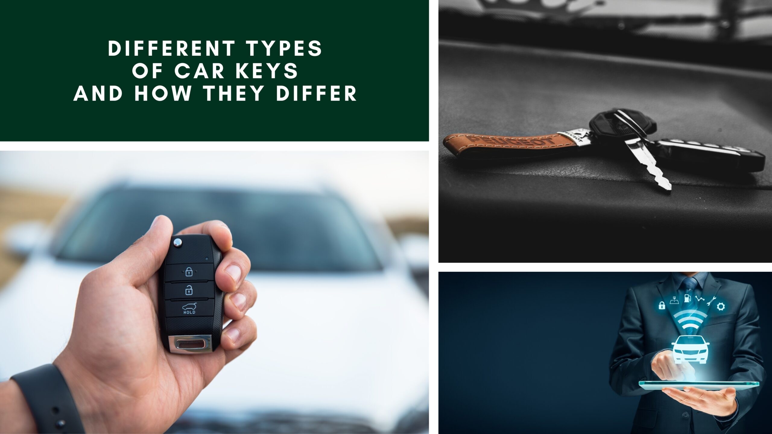 Types of Different Car Keys and How They Differ