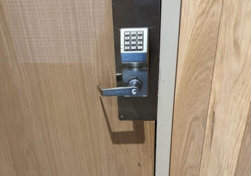 Keypad Lock Installation