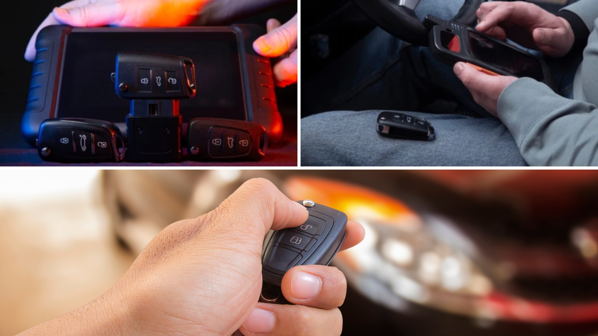Several steps on how a locksmith performs car key programming