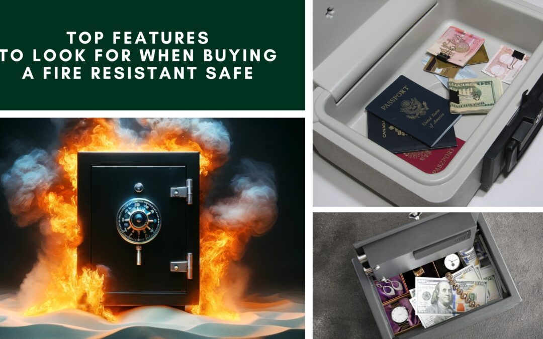 Top Features to Look for When Buying a Fire Resistant Safe
