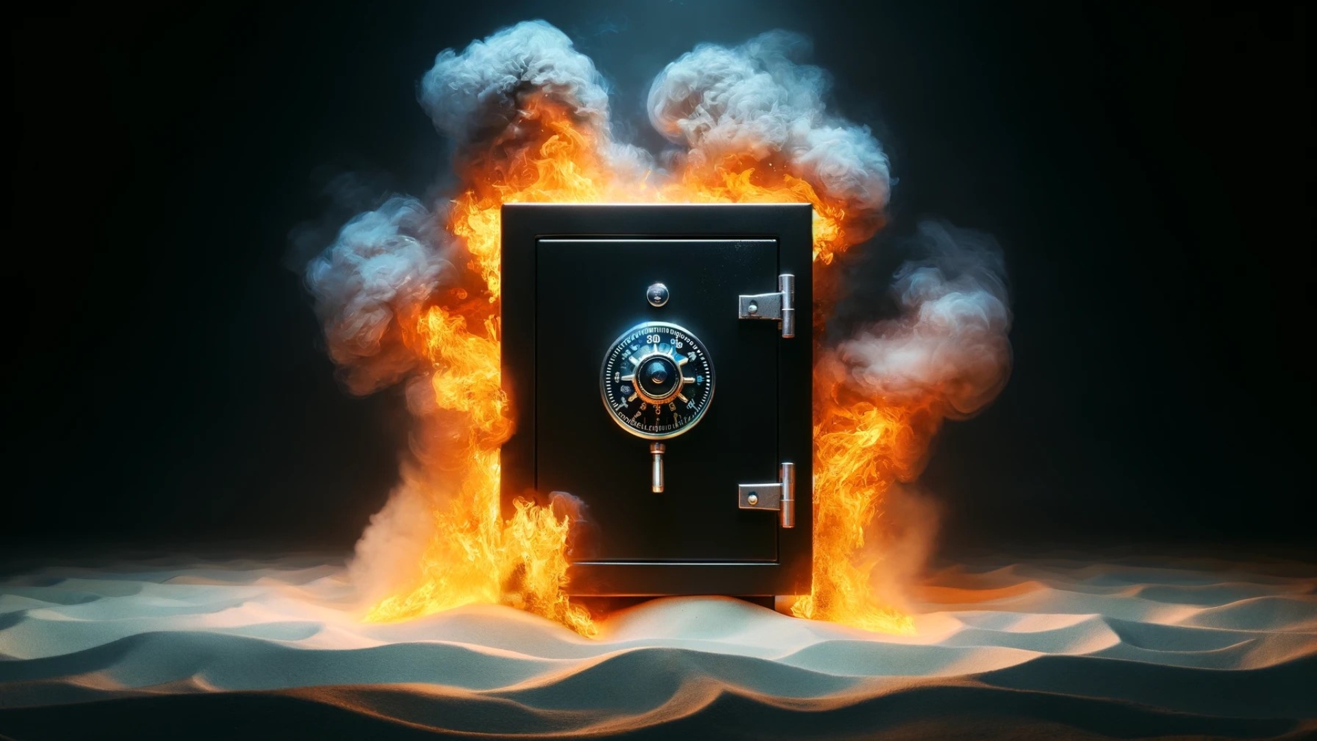 When storing cash in the safe, choose a safe that is fireproof and waterproof.