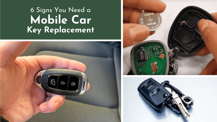 6 Signs You Need a Mobile Car Key Replacement